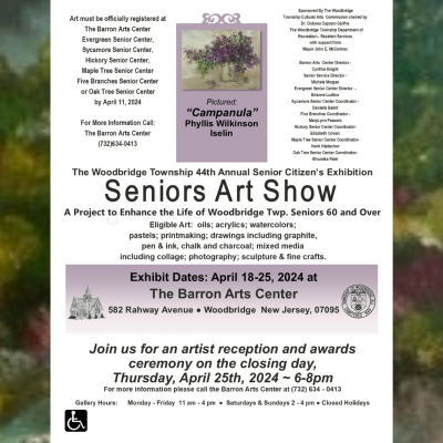 44th Annual Woodbridge Township Senior Citizen Art Show